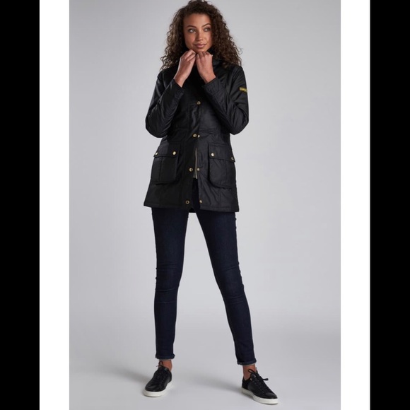 Barbour international waterproof waxed coat - Picture 2 of 3